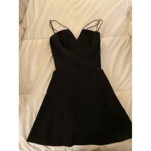ANGL Black Mini Dress